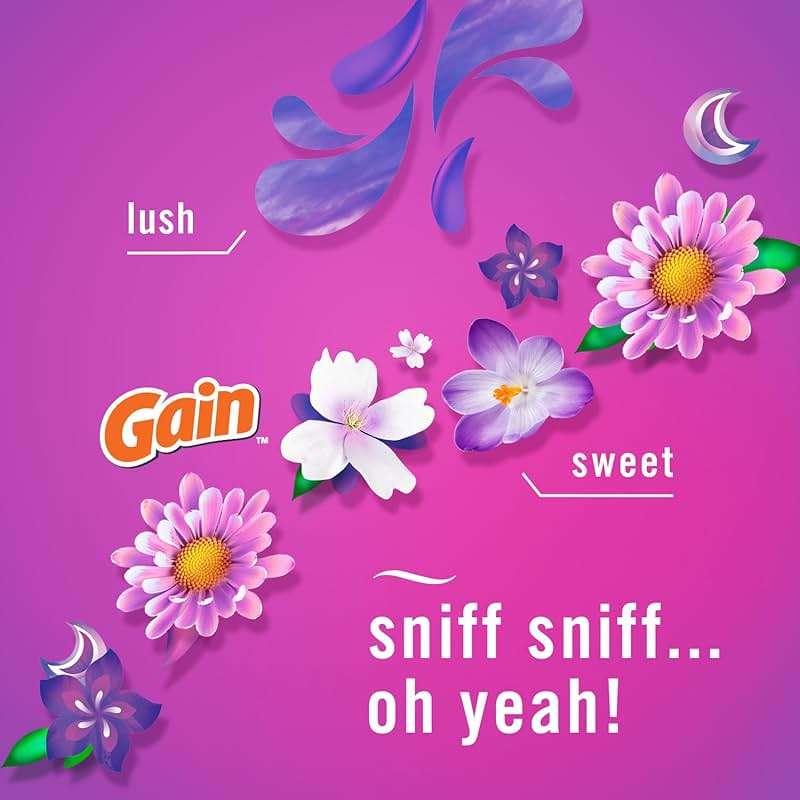 Febreze Fabric Spray, Air Freshener, Odor-Fighting Fabric Refresher, Couch and Linen Spray, Sneaker Balls Alternative, Multi-Use, Gain Moonlight Breeze Scent, 23.6 fl oz - Image 4