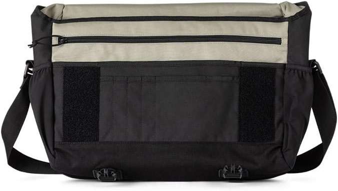 5.11 Tactical Overwatch Messenger Bag, EDC Laptop Carrying Case with Shoulder Strap, Black, 18L, Style 56648ABR - Image 3