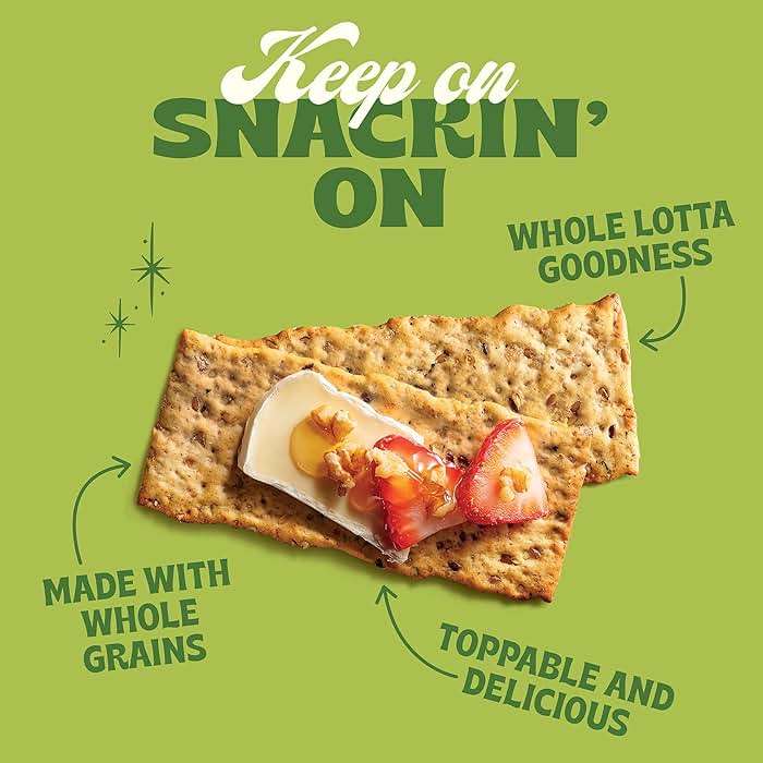Back To Nature, Crackers Flatbread Multigrain, 5 Ounce - Image 3