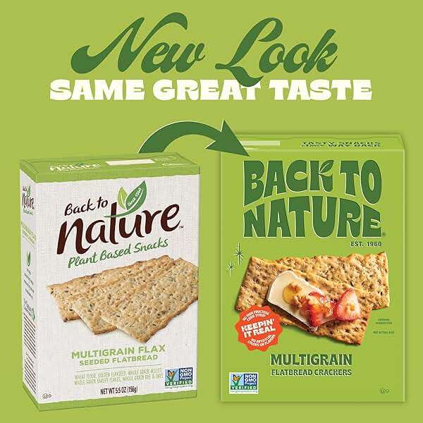 Back To Nature, Crackers Flatbread Multigrain, 5 Ounce - Image 6