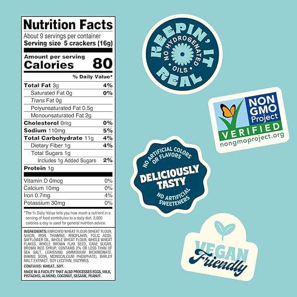 Back To Nature, Crackers Stoneground Wheat Original, 5 Ounce - Image 2