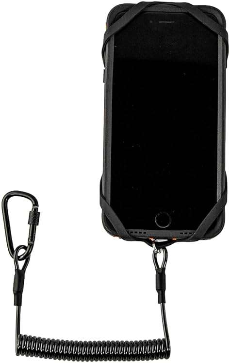 YakAttack Universal Smartphone Harness with Tether | Flexible Silicone Grip | Phone Leash for Kayaking, Fishing & Boating | Compatible with Most Phones - Image 4
