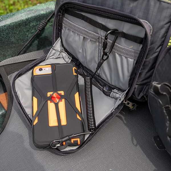 YakAttack Universal Smartphone Harness with Tether | Flexible Silicone Grip | Phone Leash for Kayaking, Fishing & Boating | Compatible with Most Phones - Image 9