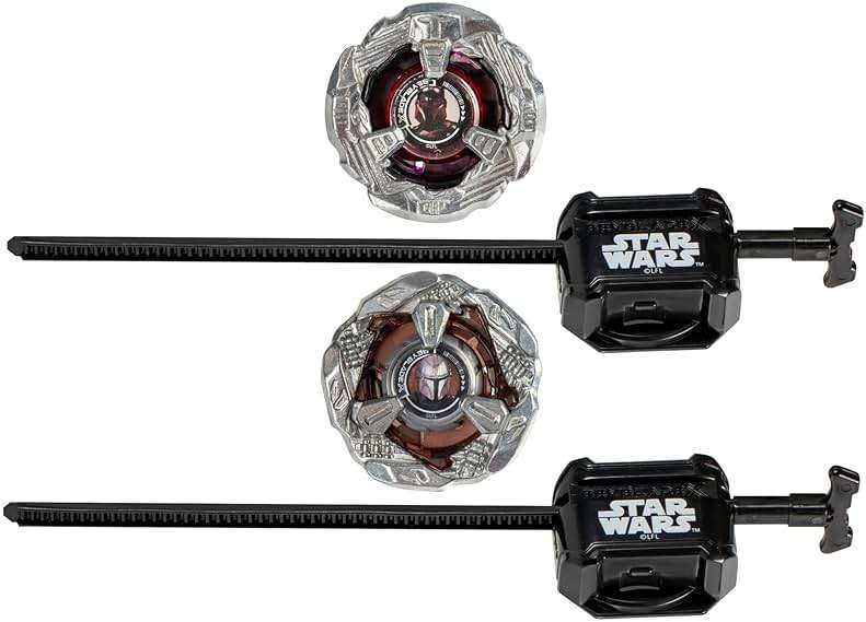 Beyblade X and Star Wars Collab The Mandalorian 3-60F vs. Moff Gideon 3-80N, Multipack - Image 2