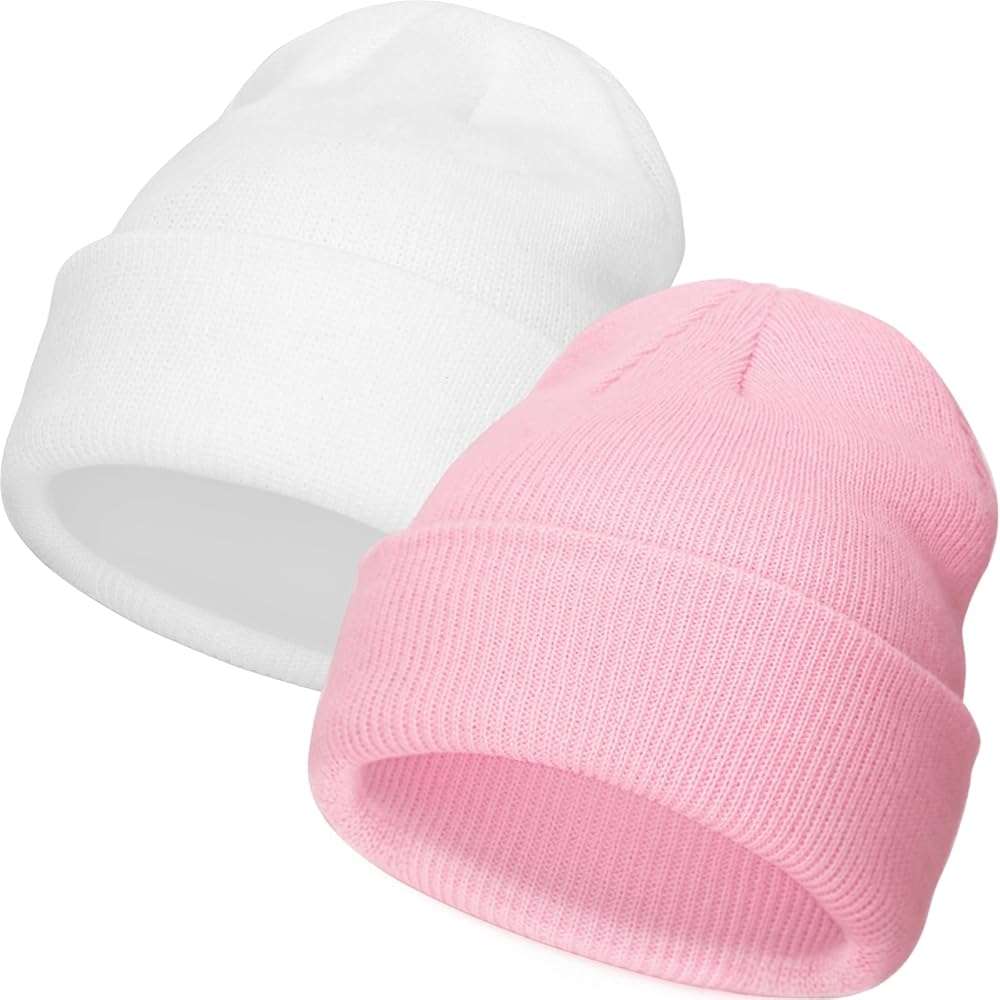AQOKKA Baby Beanies Toddler Winter Hats Soft Infant Knit Hat for Baby Boys Girls Warm Caps Beanies Cold Weather - Image 1