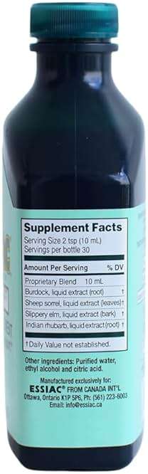 Essiac Original Herbal Liquid Extract – 10.14 fl oz Bottle | Powerful Antioxidant Blend to Help Promote Overall Health & Well-Being | Original Formula from 1922 (Pack of 2) - Image 5