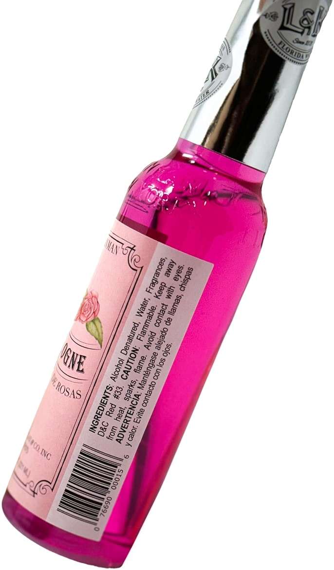 Lanman & Kemp Florida Water Cologne New York, Agua De Florida, 7.5 Fluid Ounce (Rose) - Image 3