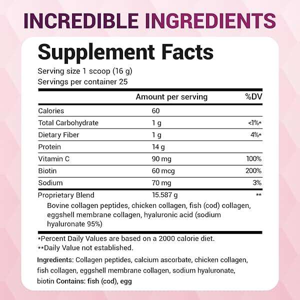 Dr. Berg Multi Collagen Peptides Powder Types I, II, III, V, X - Unflavored Collagen Powder w/ 14 g of Protein - Grass-Fed, Pasture-Raised & Wild-Caught Collagen Sources - 25 Servings - Image 7