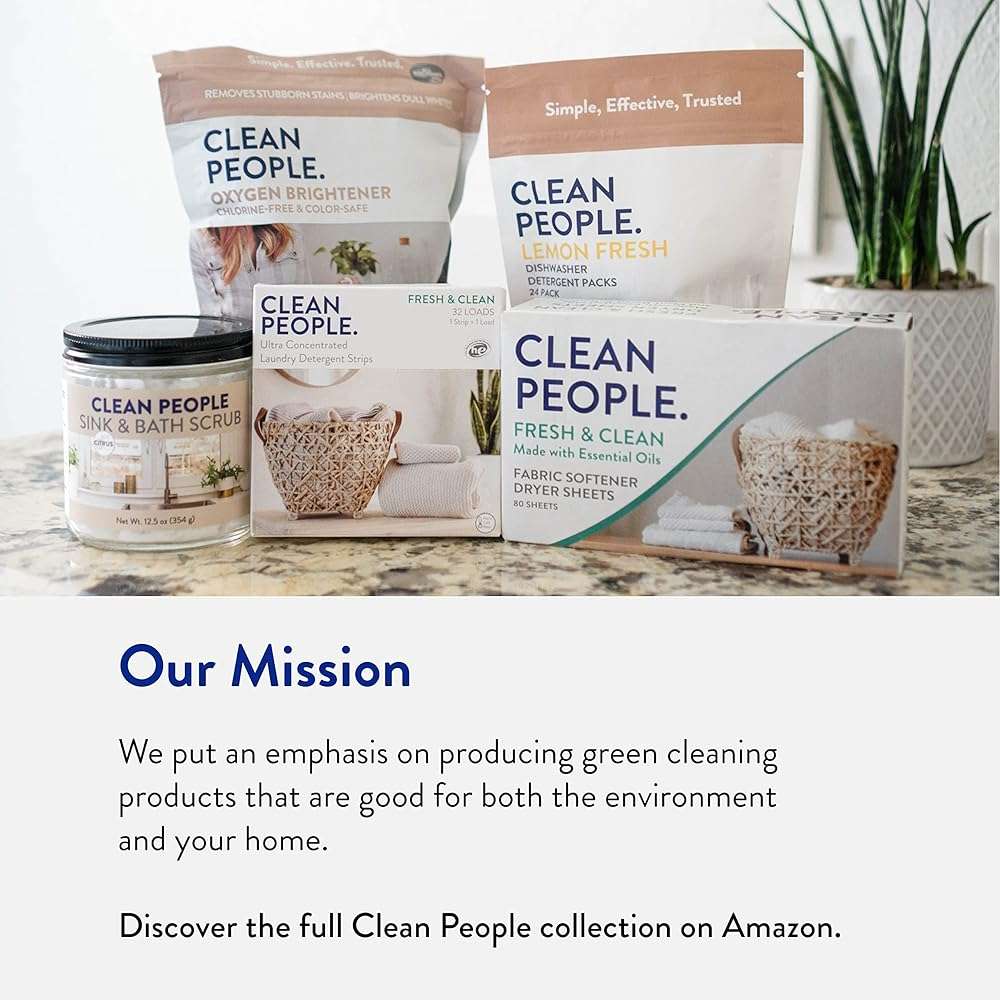 The Clean People Dishwasher Cleaner - Dishwasher Cleaner Tablets for Removing Limescale, Mineral Buildup, Grease & Odors - 6 Count, Citrus Scent - Image 6