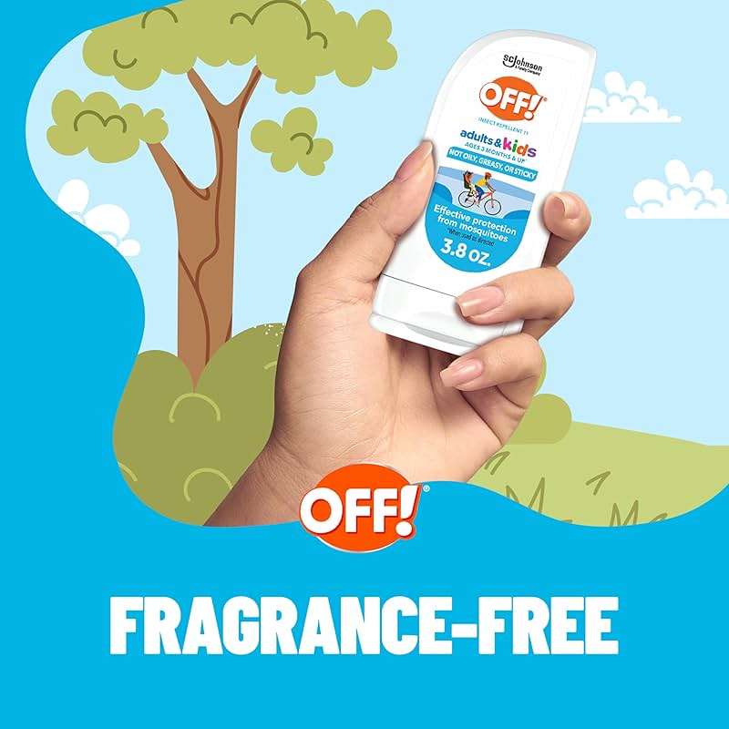 OFF! Insect Repellent Lotion for Adults & Kids, Fragrance-Free Picaridin Bug Repellent for Everyday DEET-Free Protection from Mosquitoes and Ticks, 3.8 oz | insect-repellants - Image 6