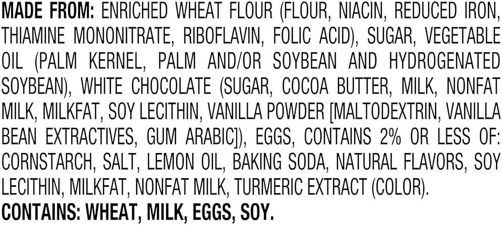 Pepperidge Farm Milano White Chocolate Lemon Flavored Cookies, 7 Oz Bag - Image 3