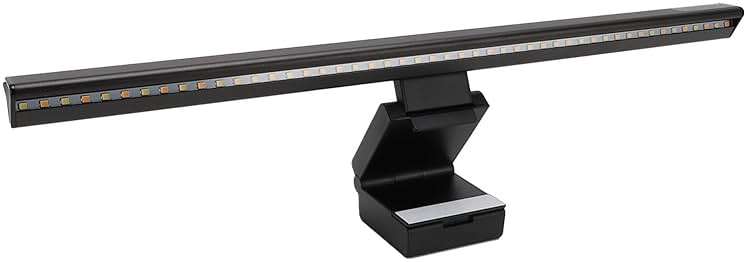 Zunate Computer Monitor Light Bar, Extra Computer Lighting, RGB Backlight LED 3 Gear Dimmable Screen Light Bar, Touch Control Screen Lamp for Office Desk Gaming - Image 5
