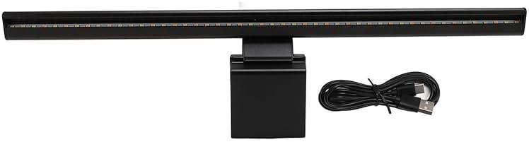 Zunate Computer Monitor Light Bar, Extra Computer Lighting, RGB Backlight LED 3 Gear Dimmable Screen Light Bar, Touch Control Screen Lamp for Office Desk Gaming - Image 6