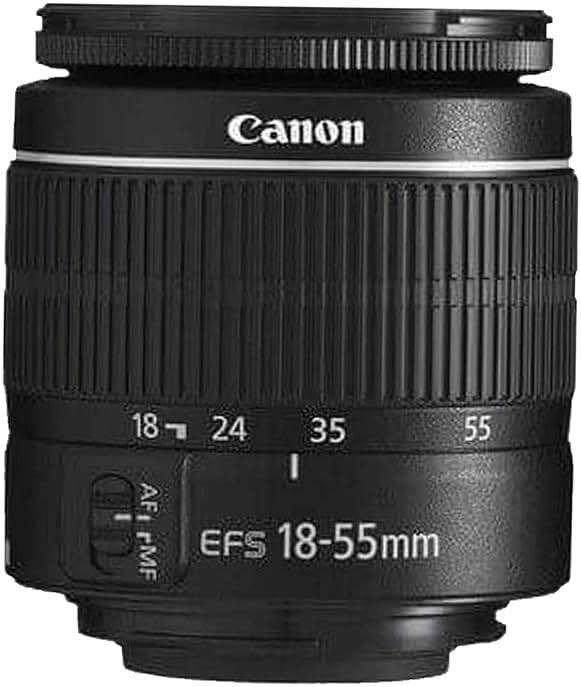 Canon EOS 2000D / Rebel T7 DSLR Camera w/EF-S 18-55mm F/3.5-5.6 Zoom Lens + 64GB Memory, LED Video Light, Case, Gripster Tripod, and More (Essential Bundle) (Renewed) - Image 3