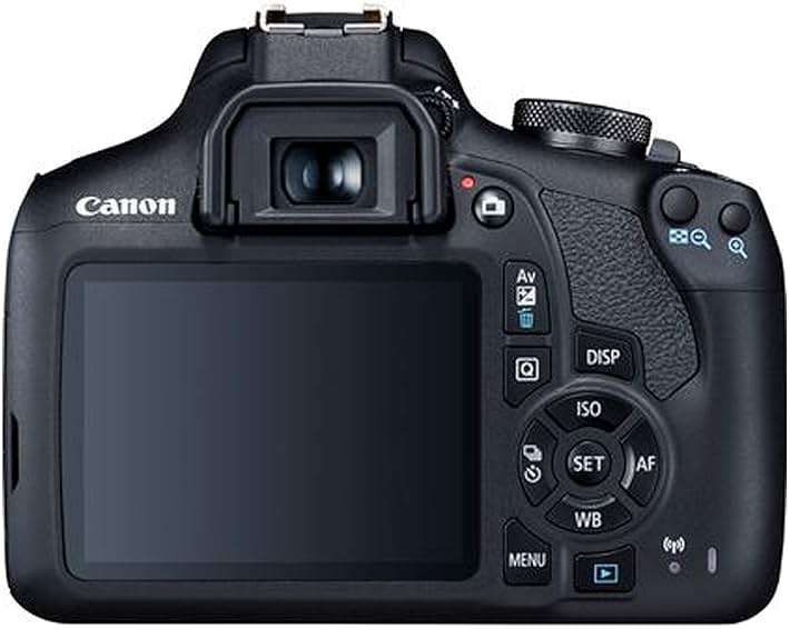 Canon EOS 2000D / Rebel T7 DSLR Camera w/EF-S 18-55mm F/3.5-5.6 Zoom Lens + 64GB Memory, LED Video Light, Case, Gripster Tripod, and More (Essential Bundle) (Renewed) - Image 4