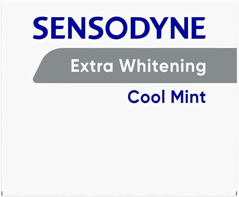 Sensodyne Extra Whitening Sensitive Teeth and Cavity Prevention Whitening Toothpaste, Amazon Exclusive, Cool Mint, Amazon Exclusive- 4 Ounces (Pack of 4) - Image 11
