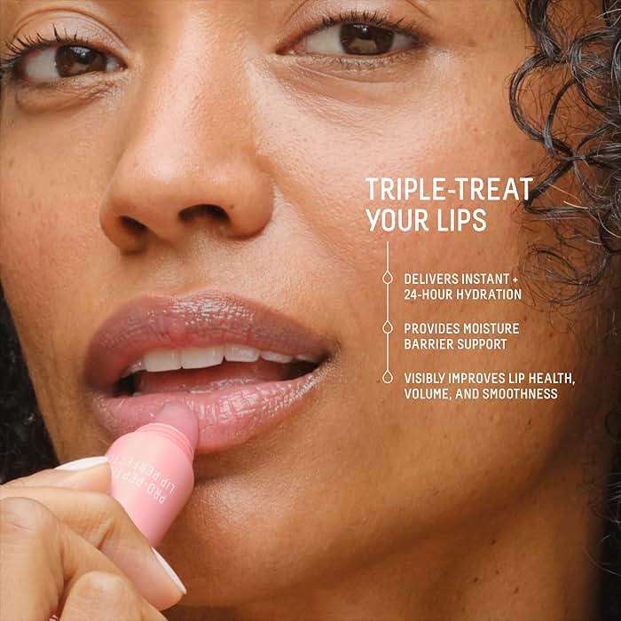 Biossance Pro-Peptide Lip Perfector – Triple-Treat Vegan Lip Balm – Deeply Hydrating with Pro-Peptides & Hyaluronic Acid – Enhances Natural Lip Color – Silky, Glossy Finish - Image 6