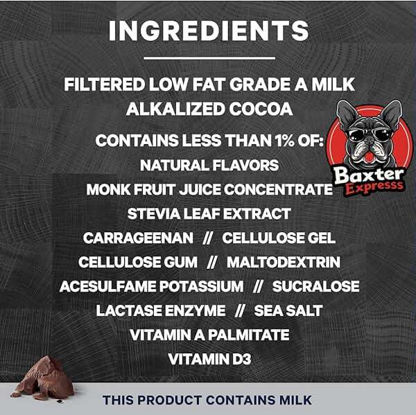 Baxter Expresss Fa!rlife Core Power' Elite Chocolate (8 Pack) High Protein Milk Shakes 42g - 14 Fl Oz Sports Nutrition - Image 2
