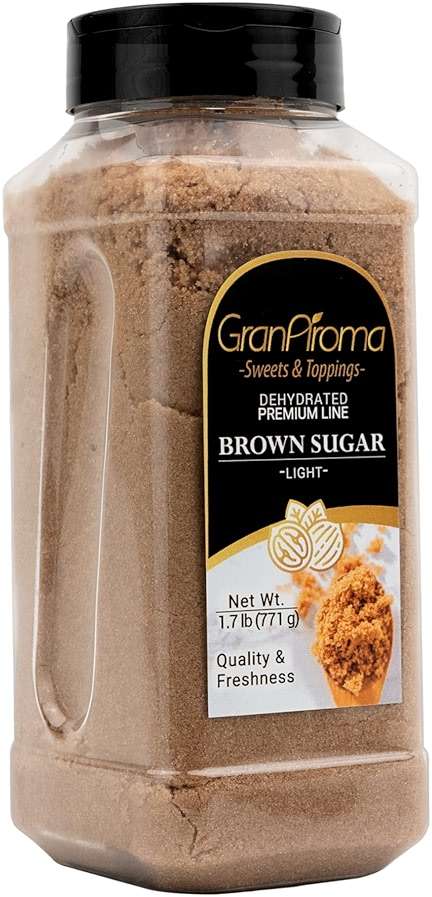 GranAroma Light Brown Sugar, Baking & Desserts, Cane Molasses, Pantry Staple (1.7 Pound) - Image 5