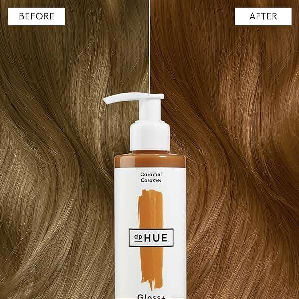 dpHUE Gloss+, Caramel - Boosts Fading & Faded Hair Color - 8-12 Applications per Bottle - Lasts Up to 8 Washes - Image 5