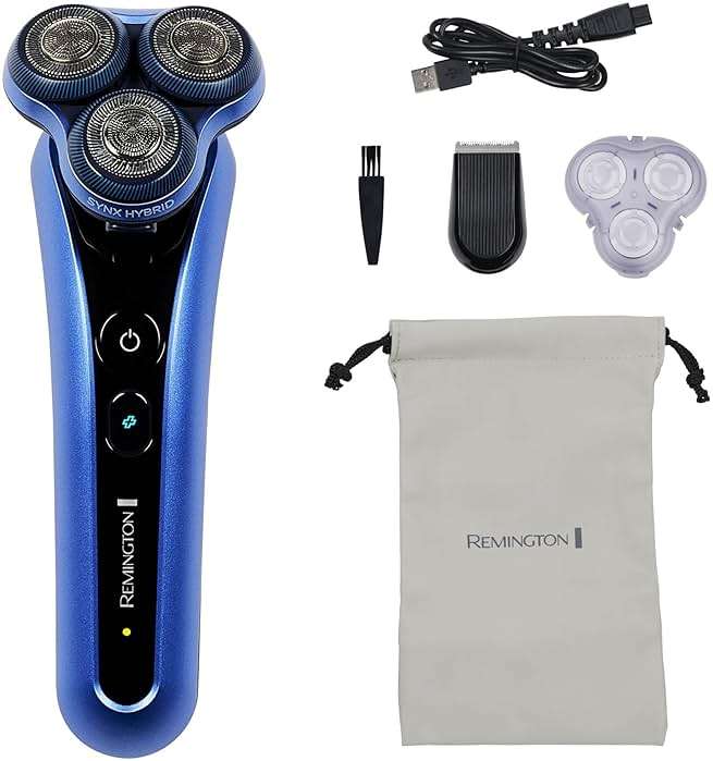 Remington Limitless X7 Shaver for Men, Advanced Performance Foil Rotary Electric Shaver with PivotBall for Sensitive Skin Comfort, 100% Waterproof. - Image 1