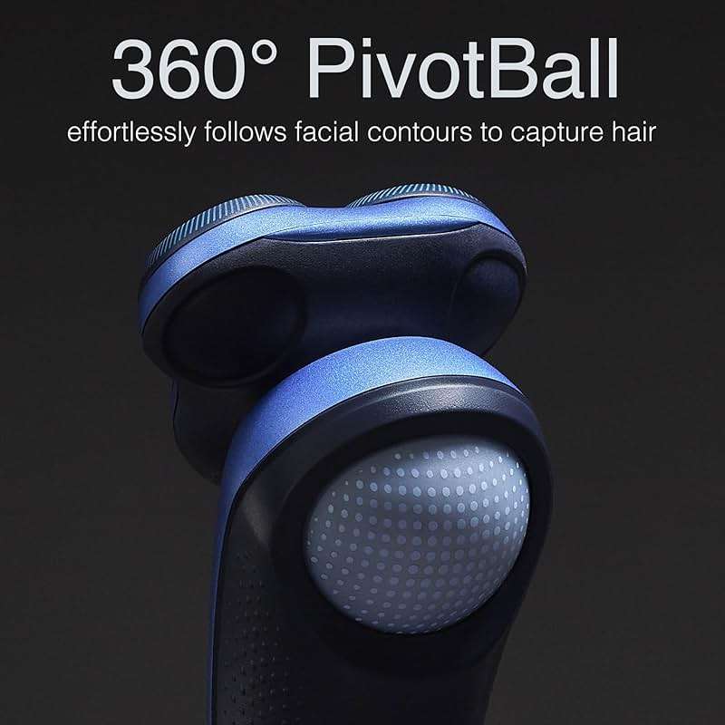 Remington Limitless X7 Shaver for Men, Advanced Performance Foil Rotary Electric Shaver with PivotBall for Sensitive Skin Comfort, 100% Waterproof. - Image 2