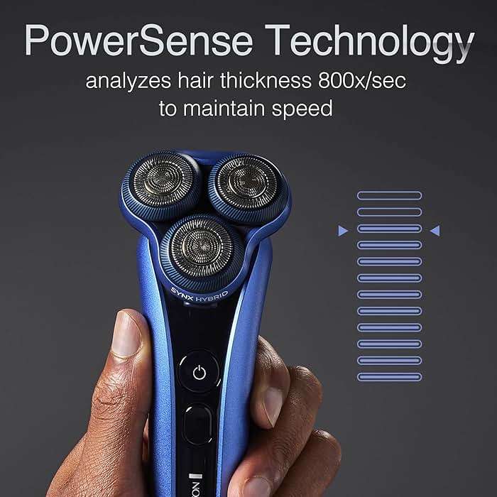 Remington Limitless X7 Shaver for Men, Advanced Performance Foil Rotary Electric Shaver with PivotBall for Sensitive Skin Comfort, 100% Waterproof. - Image 3