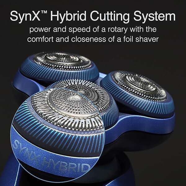 Remington Limitless X7 Shaver for Men, Advanced Performance Foil Rotary Electric Shaver with PivotBall for Sensitive Skin Comfort, 100% Waterproof. - Image 4