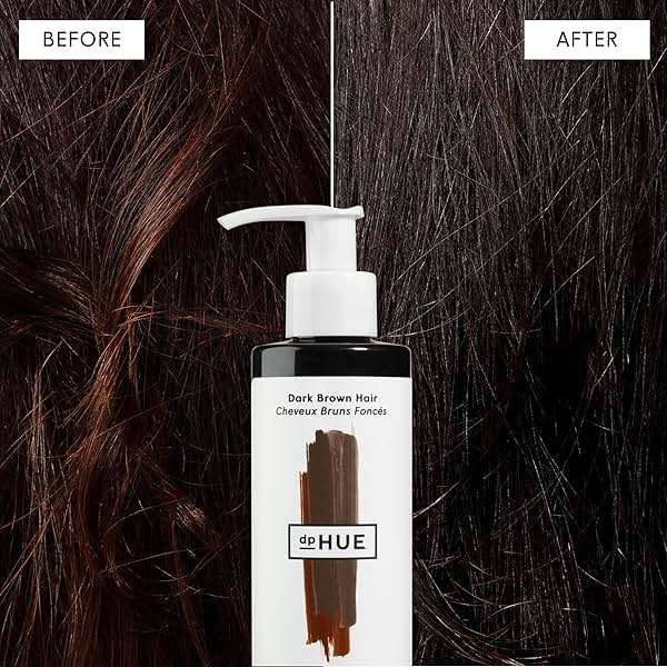 dpHUE Gloss+ Toning, Green - Deep Condition & Neutralize Brass - For Dark Hair, Red Warmth, Dark Brown - Anti-Brass Treatment, Hair Conditioner - Vegan, Leaping Bunny - 6.5 oz - Image 2
