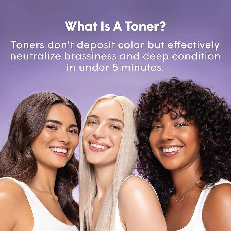 dpHUE Gloss+ Toning, Green - Deep Condition & Neutralize Brass - For Dark Hair, Red Warmth, Dark Brown - Anti-Brass Treatment, Hair Conditioner - Vegan, Leaping Bunny - 6.5 oz - Image 3