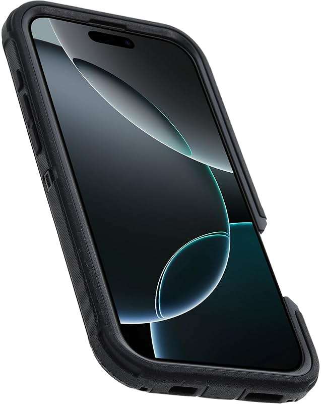 OtterBox iPhone 16 Pro Max Defender Series Case - Black (Single Unit Ships in polybag) - Image 3