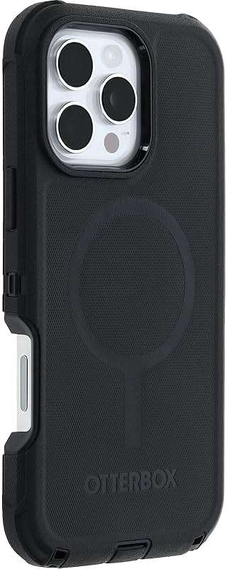 OtterBox iPhone 16 Pro Max Defender Series Case - Black (Single Unit Ships in polybag) - Image 4