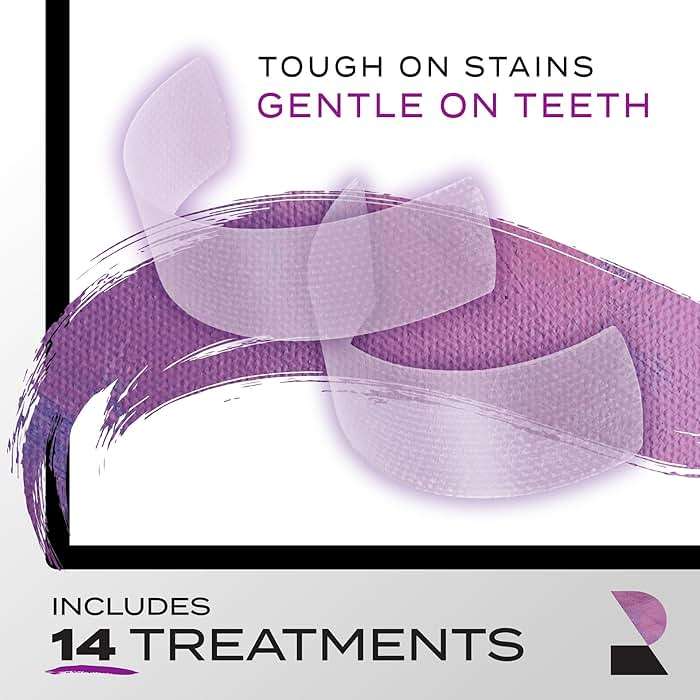 Rembrandt Teeth Whitening Strips, Gentle White, Sensitive Teeth Whitening, Gently Remove Tough Stains, Enamel-Safe, 28 Whitening Strips (14 Treatments) - Image 6