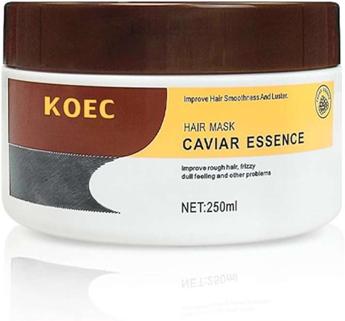 Collagen Hair Mask,Caviar Hair Treatment Mask For Damaged Hair Treatment,Deep Repair Conditioning Hair Repair Cream Hydrating Essence for Dry Frizzy Hair All Hair Types - Image 7