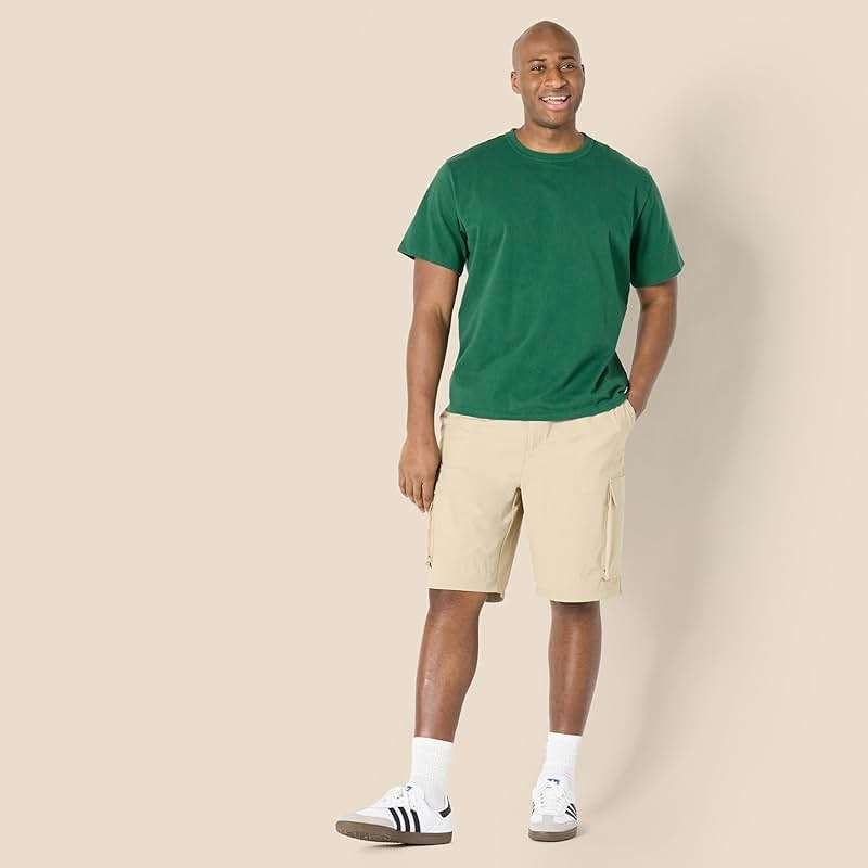 Amazon Essentials Men's Relaxed-Fit Heavyweight Cotton T-Shirt - Image 7