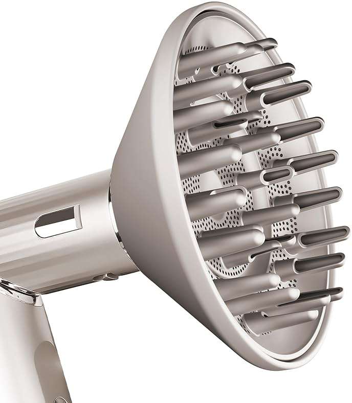 Chivixe Large Diffuser Attachment Compatible with Shark FlexStyle, Upgraded Bigger Diffuser Nozzle for Dryer Faster and Define Wavy, Curly, Coily Hair - Image 1