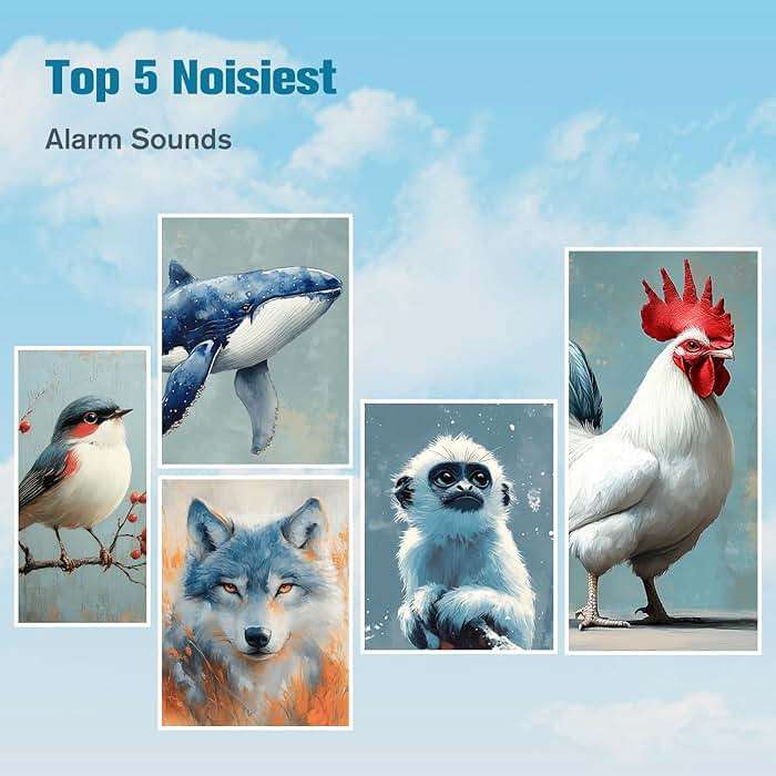REACHER Extra Loud Alarm Clock for Heavy Sleepers Adults, 5 Extremely Loud Wake Up Sounds, Kids Alarm Clock for Teens, Boys, Bedrooms, LED Digital Display, 7 Color Night Light, Dimmer, Bedside - Image 3