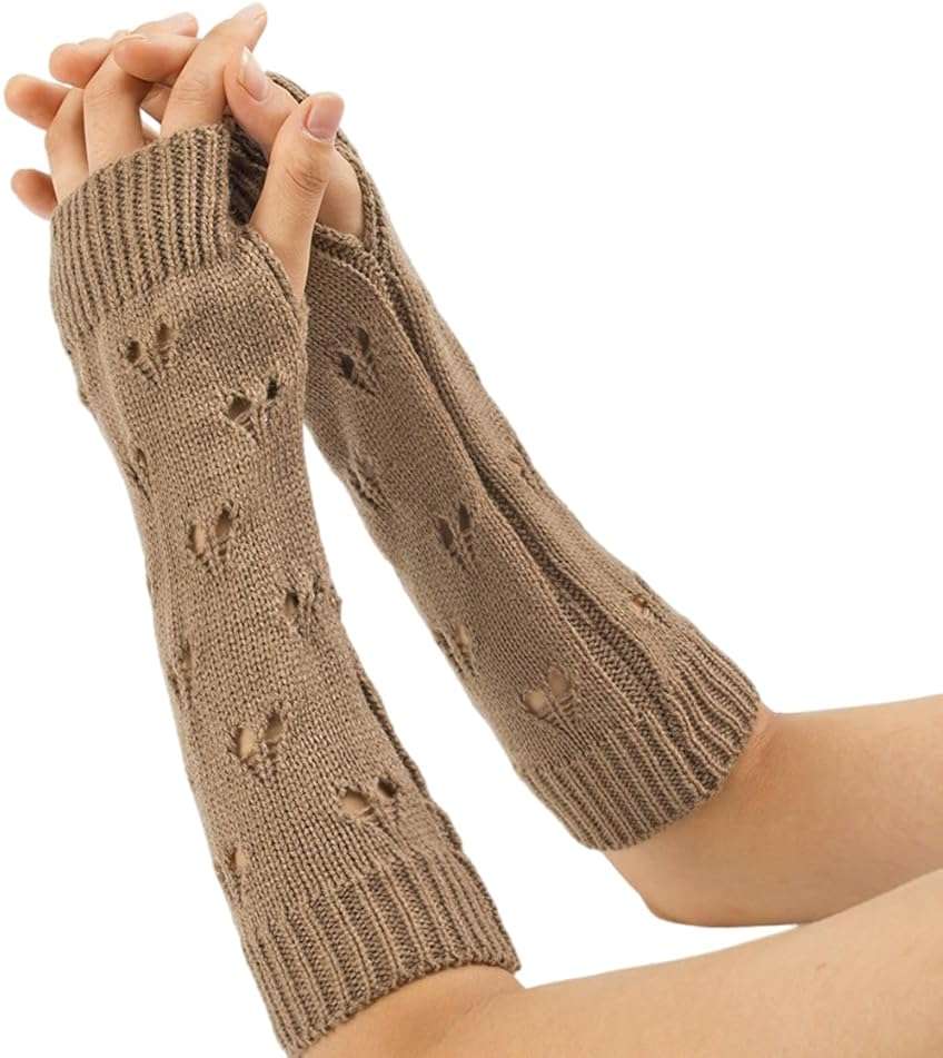 OTPEH Arm Warmers Fairy Grunge Fingerless Punk Goth Emo Gloves Y2K Accessories Cottagecore - Image 2