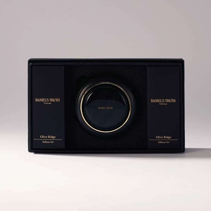 Daniel's Truth Solar-Powered Car Air Freshener Set, 2 x 15ml (0.5oz) Bottles – Siniture Bombshelluth & Olive Ridge Scents, K-Beauty Designed, Rotating Essential Oil Diffuser, 30ml (1oz) Total - Image 2