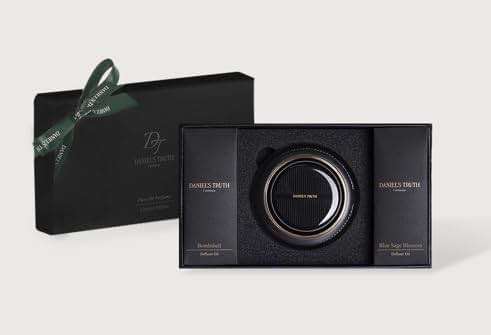 Daniel's Truth Solar-Powered Car Air Freshener Set, 2 x 15ml (0.5oz) Bottles – Siniture Bombshelluth & Olive Ridge Scents, K-Beauty Designed, Rotating Essential Oil Diffuser, 30ml (1oz) Total - Image 3