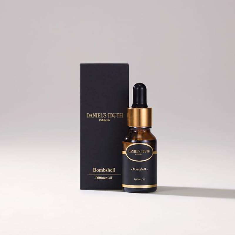 Daniel's Truth Solar-Powered Car Air Freshener Set, 2 x 15ml (0.5oz) Bottles – Siniture Bombshelluth & Olive Ridge Scents, K-Beauty Designed, Rotating Essential Oil Diffuser, 30ml (1oz) Total - Image 4