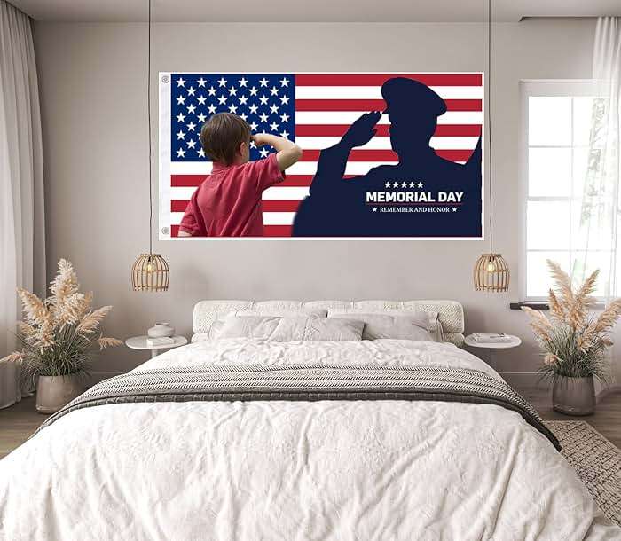 Custom Flag 3X5 Ft Custom American Flag Add Your Own Text/Logo/Photo Double Sided Funny Customized Flag For Bedroom Decoration Garden Yard Outdoors (Classical) - Image 5