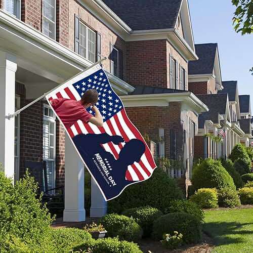 Custom Flag 3X5 Ft Custom American Flag Add Your Own Text/Logo/Photo Double Sided Funny Customized Flag For Bedroom Decoration Garden Yard Outdoors (Classical) - Image 6