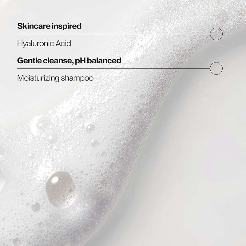 Suave Hyaluronic Infusion Moisturizing Shampoo, Long Lasting Hydration for Dry, Dehydrated Hair with Hyaluronic Acid, 28 oz Pump, 4 Pack - Image 3