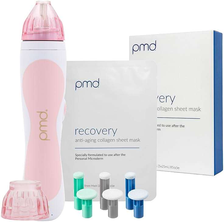 PMD Beauty Personal Microderm Classic - At-Home Use, Facial Exfoliator Tool, Microdermabrasion Machine Kit for Face and Body Skincare - Image 1