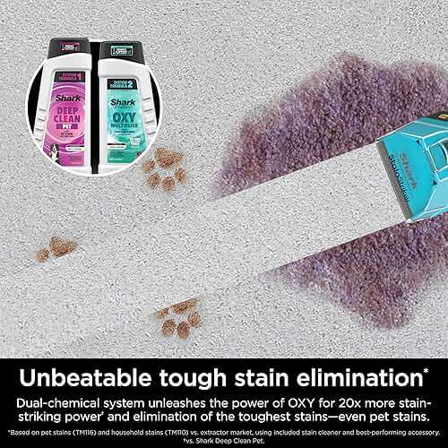 Shark CarpetXpert HairPro | Upright Carpet, Area Rug & Upholstery Cleaner | StainStriker Handheld Tough Stain Remover & Onboard Self Clean | Pet Hair Pickup & Odor Removal | 4 Tools | Copper | EX301 - Image 4