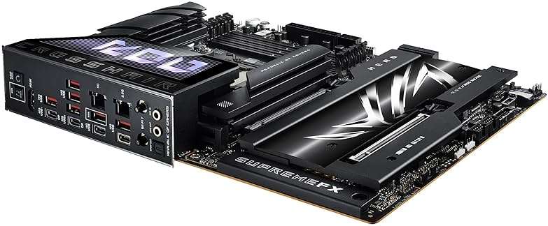 ASUS ROG Crosshair X870E Hero AMD X870E AM5 ATX Motherboard, Advanced AI PC Ready, 18+2+2 Power Stages, DDR5, PCIe® 5.0, 5X M.2, Wi-Fi 7, USB4®, AI Overclocking, Core Flex, PCIe Slot Q-Release Slim - Image 8