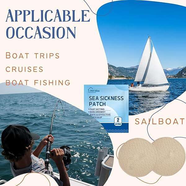Tiavika Sea Sickness Patch for Cruise - Cruise Must Haves - Cruise Ship Essentials for Carnival, Princess, Norwegian, Holland America, MSC & Major Cruise Lines-Travel Essentials for Adults and Kids - Image 5