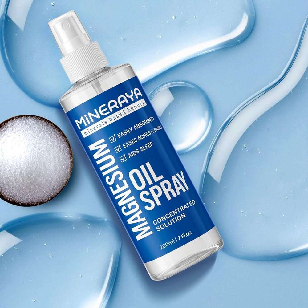 Magnesium Oil Spray 7 Fl Oz. 100% Organic, Extra Strength Topical Magnesium Spray for Feet. Muscle Recovery & Sound Sleep - Image 2