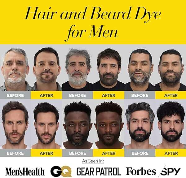 Reusable Hair & Beard Dye for Men – Medium Brown | Up to 5 Uses, 7 Minutes | Natural Gray Coverage, No-Drip Cream with SkinArmour – Cleverman - Image 9